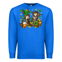 True Royal St. Patrick's Day donkey Premium Sweatshirt - Neo Western