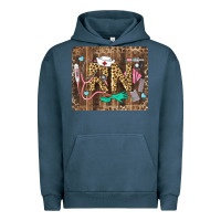 Pigment Midnight Navy Western Registered Nurse Urban Hoodie - LillyAllenDesigns