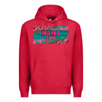 Cardinal pink roses mama of girls license plate Premium Hoodie - Artiststas