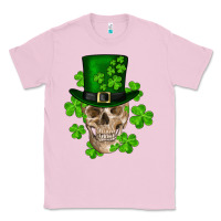 Bubblegum Pink st. patricks day skull Classic Tee - RanaPortraitStore