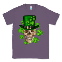 Lavender st. patricks day skull Classic Tee - RanaPortraitStore