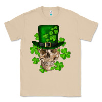 Mushroom st. patricks day skull Classic Tee - RanaPortraitStore