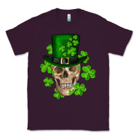 Plum st. patricks day skull Classic Tee - RanaPortraitStore