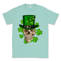 Seafoam st. patricks day skull Classic Tee - RanaPortraitStore
