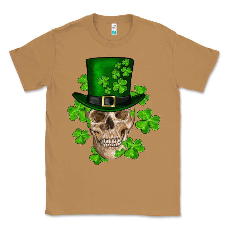 St. Patricks Day Skull Classic Tee by RanaPortraitStore | Teevron