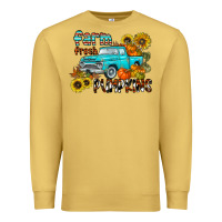 Antique Gold farm fresh pumpkin Premium Sweatshirt - CowhideDigitalArt