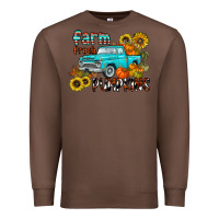 Chestnut farm fresh pumpkin Premium Sweatshirt - CowhideDigitalArt