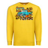 Lemon farm fresh pumpkin Premium Sweatshirt - CowhideDigitalArt