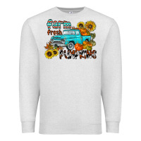Oatmeal Heather farm fresh pumpkin Premium Sweatshirt - CowhideDigitalArt