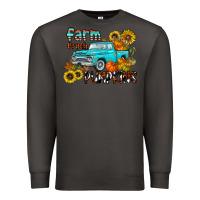 Smoke farm fresh pumpkin Premium Sweatshirt - CowhideDigitalArt