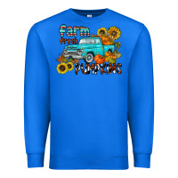 True Royal farm fresh pumpkin Premium Sweatshirt - CowhideDigitalArt