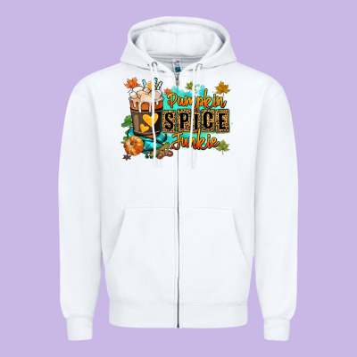 Zipper Hoodie Pumpkin spice junkie