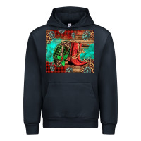 Navy country boots and cowboy hat christmas Urban Hoodie - Jasminsmagicworld
