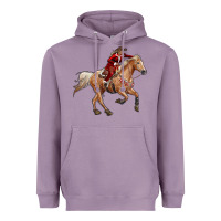 Lavender christmas cowgirl Heavyweight Hoodie - RanaPortraitStore