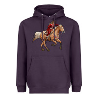 Plum christmas cowgirl Heavyweight Hoodie - RanaPortraitStore