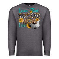 Charcoal Heather livin' that soccer mom life Premium Sweatshirt - HRA Design Shop