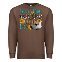 Chestnut livin' that soccer mom life Premium Sweatshirt - HRA Design Shop