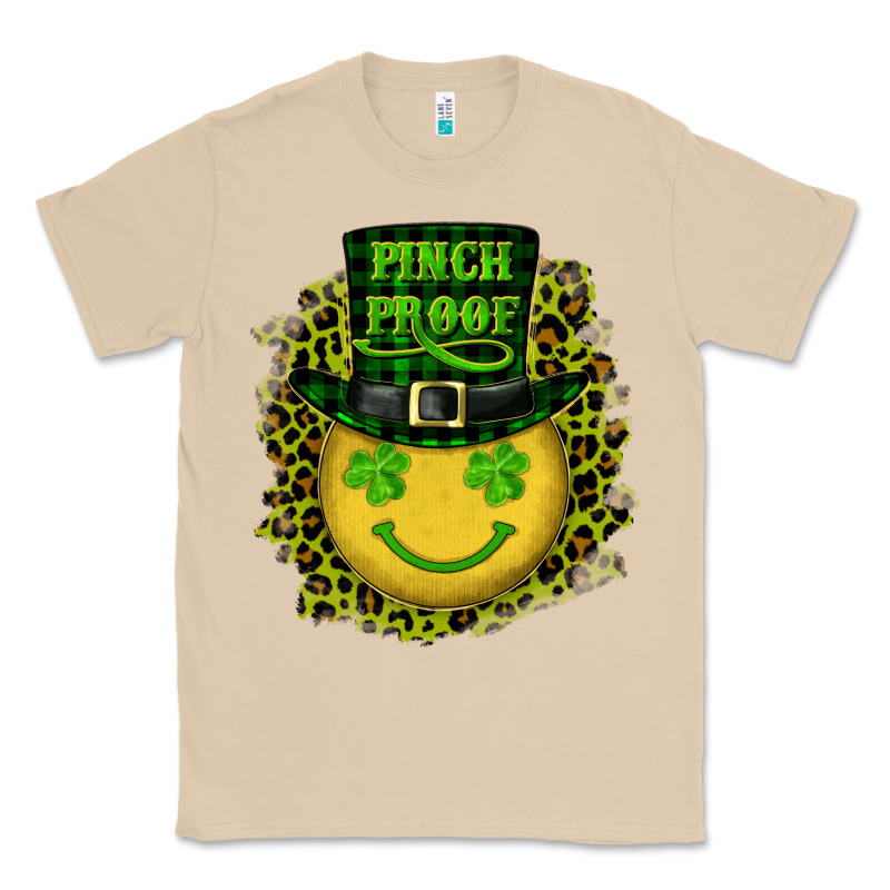 St. Patricks Day Pinch Proof Lucky Face Classic Tee by RanaPortraitStore | Teevron