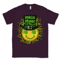 Plum st. patricks day pinch proof lucky face Classic Tee - RanaPortraitStore