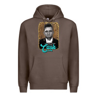 Coffee johnny cash Premium Hoodie - AdoDesignShop