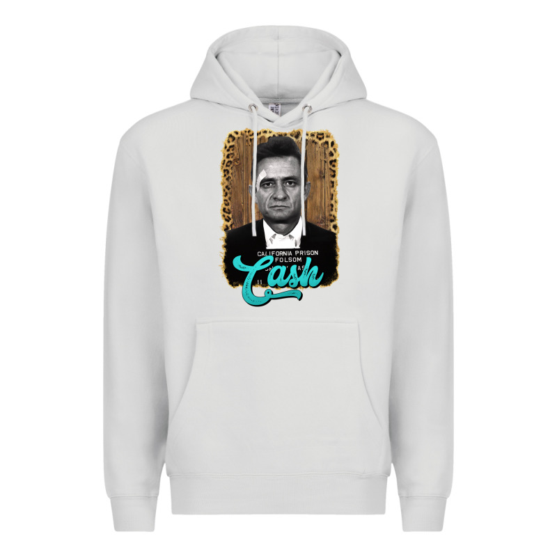 Johnny Cash Premium Hoodie by AdoDesignShop | Teevron