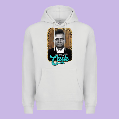 Johnny Cash Premium Hoodie Designed By Adodesignshop