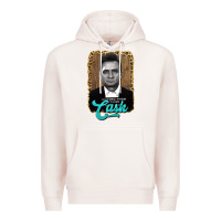 Pale Pink johnny cash Premium Hoodie - AdoDesignShop