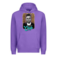 Purple johnny cash Premium Hoodie - AdoDesignShop