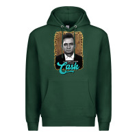 Sports Green johnny cash Premium Hoodie - AdoDesignShop