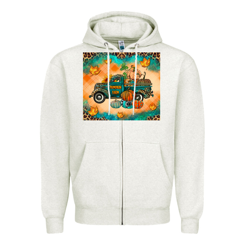 Pumpkin Farm Zipper Hoodie by RanaPortraitStore | Teevron