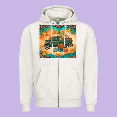 Zipper Hoodie Pumpkin farm