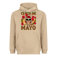Mushroom Cinco de Mayo Heavyweight Hoodie - texasbilliewilder