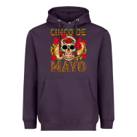 Plum Cinco de Mayo Heavyweight Hoodie - texasbilliewilder
