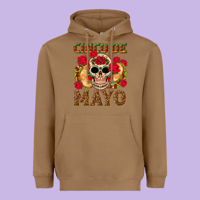 Cinco De Mayo Heavyweight Hoodie Designed By Texasbilliewilder