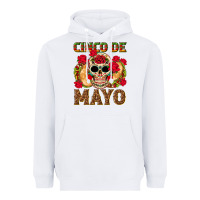 White Cinco de Mayo Heavyweight Hoodie - texasbilliewilder