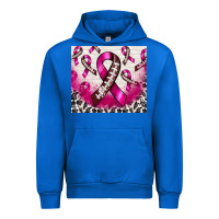 Cobalt breast cancer american football ribbon Urban Hoodie - NancyCooperArtShop