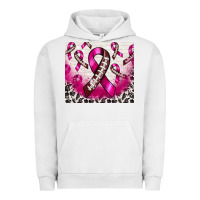 Pigment Lunar Rock breast cancer american football ribbon Urban Hoodie - NancyCooperArtShop
