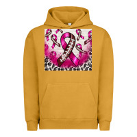 Pigment Peanut Butter breast cancer american football ribbon Urban Hoodie - NancyCooperArtShop