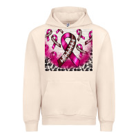 Sandshell breast cancer american football ribbon Urban Hoodie - NancyCooperArtShop