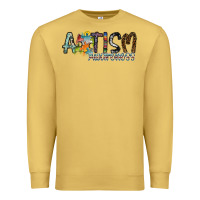 Antique Gold autism awareness Premium Sweatshirt - SublimationCraftShop