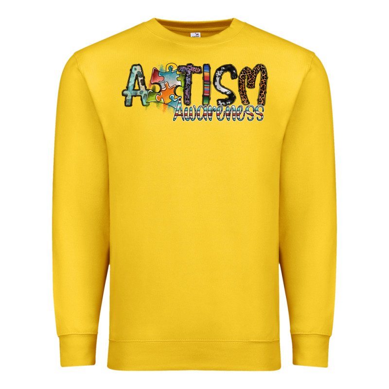 Autism Awareness Premium Sweatshirt by SublimationCraftShop | Teevron