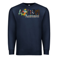 Navy autism awareness Premium Sweatshirt - SublimationCraftShop