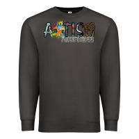 Smoke autism awareness Premium Sweatshirt - SublimationCraftShop