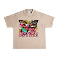 French Oak be free with butterfly and cactus flowers Urban Heavy Tee - Artiststas