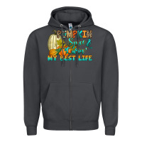Smoke Pumpkin spice and livin' my best life Zipper Hoodie - RanaPortraitStore