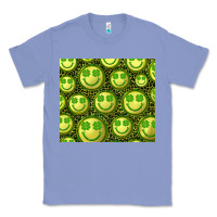 Colony Blue st. patricks day lucky face Classic Tee - RanaPortraitStore
