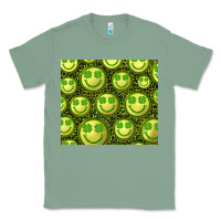 Sage st. patricks day lucky face Classic Tee - RanaPortraitStore