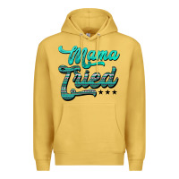 Antique Gold mama tried aztec turquoise Premium Hoodie - AdoDesignShop