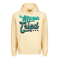 Pina Colada mama tried aztec turquoise Premium Hoodie - AdoDesignShop