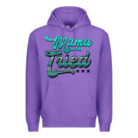 Purple mama tried aztec turquoise Premium Hoodie - AdoDesignShop